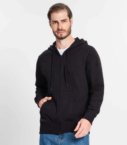 Jaqueta Básica Masculina Rovitex Preto