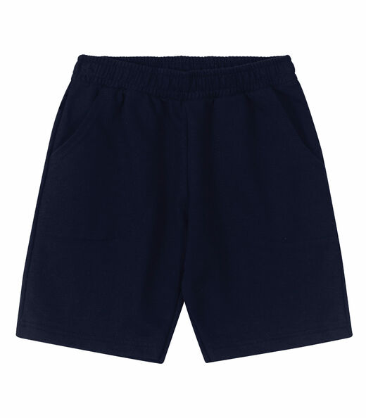 Bermuda Básica Infantil Masculina Rovitex Kids Azul