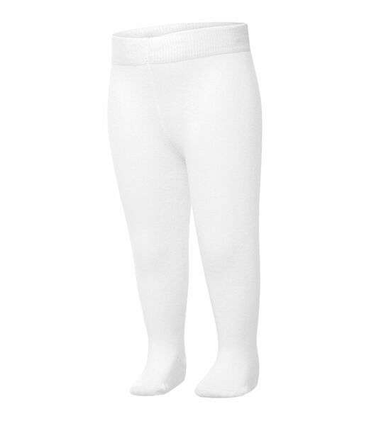 Image_Meia Calça Infantil Lisa Trick Nick Branco