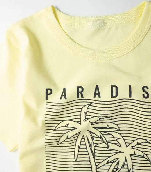 Conjunto Infantil Menino Paradise Select Amarelo