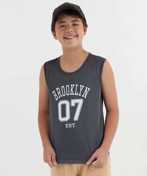 Image_Regata Juvenil Estampada Marisa Tam 10 a 16 Cinza