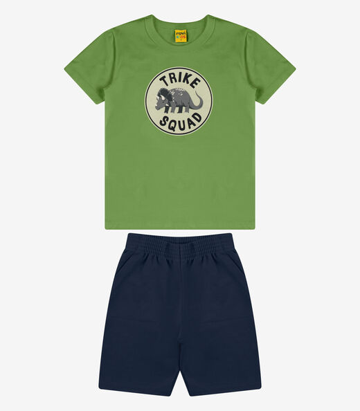 Image_Conjunto Camiseta com Bermuda Menino Rovi Kids Verde