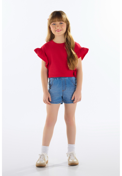 Image_Blusa com Babados para Menina Quimby