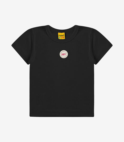 Image_Blusa Feminina Ribana de Viscose Rovi Kids Preto