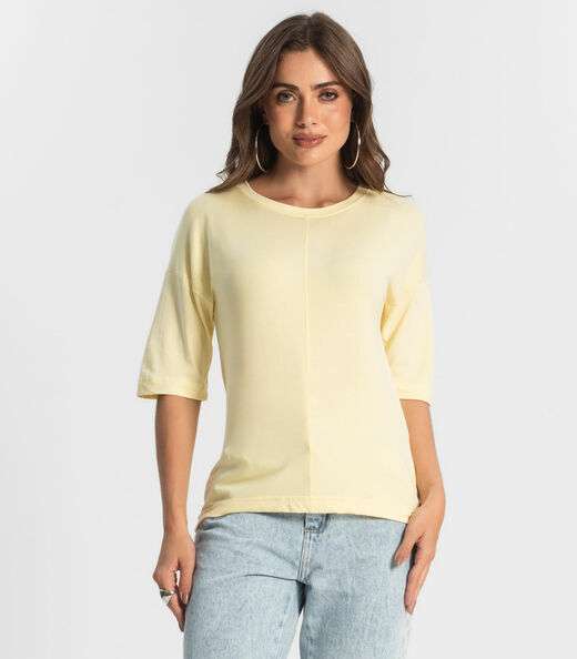Image_Blusa Feminina Lisa Select Amarelo