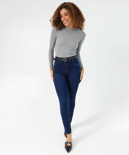 Image_Calça Jeans Skinny Feminina Sawary Azul