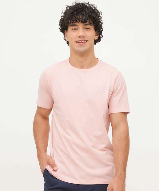 Camiseta Masculina Básica Manga Curta MR