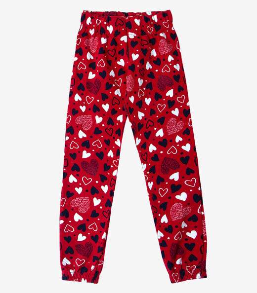 Pijama Infantil Feminino Estapado Select Vermelho