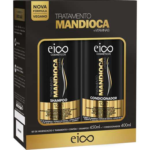 Image_Kit Eico Shampoo 450mleCond 400ml Tratamento Mandioca