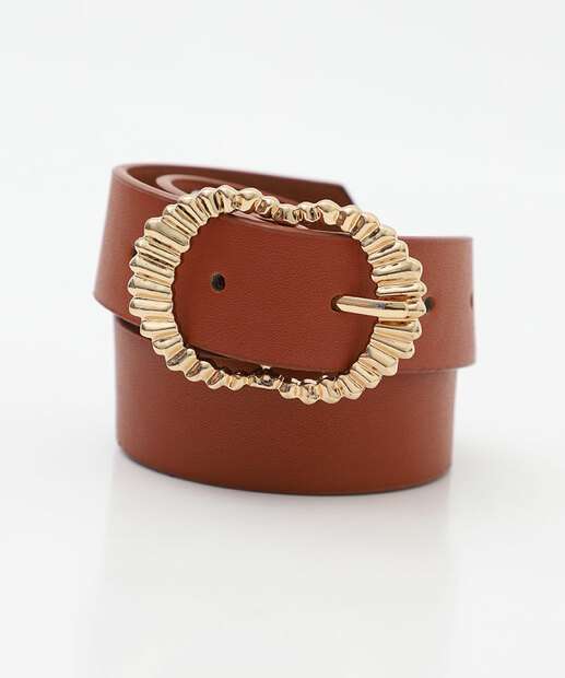 Image_Cinto Feminino Fivela Trabalhada Marisa Marrom