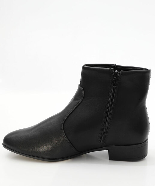 Bota Feminina Cano Curto Via Uno Preto