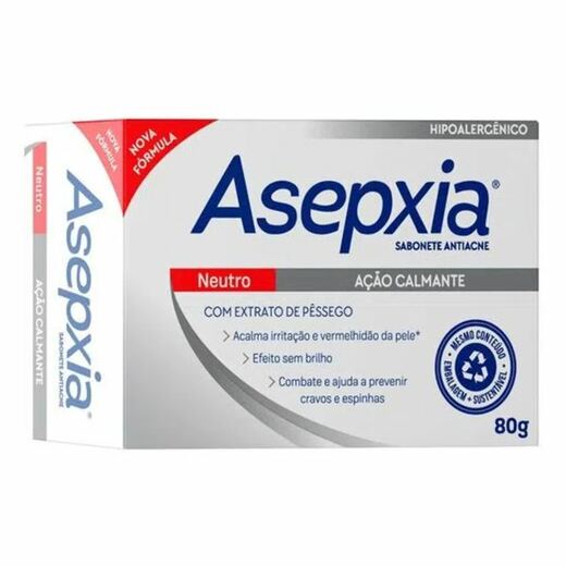 Image_Kit c/9 Sabonete Asepxia Barra 80g Neutro