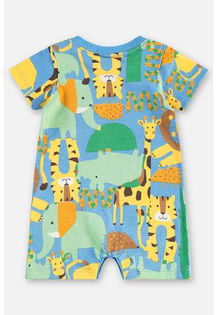 Macaquinho Estampado para Bebê Menino Up Baby