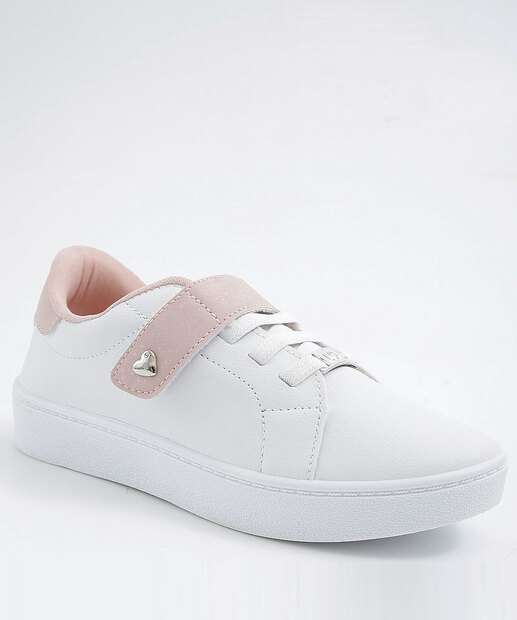 Tênis Infantil Casual Recorte Velcro Izalu