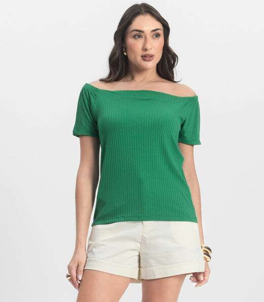 Image_Blusa Feminina Canelada Infinita Cor Verde