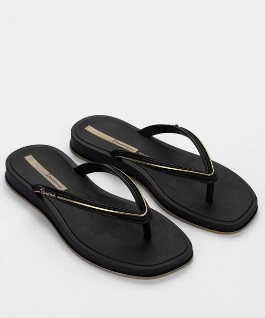 Chinelo Feminino Ipanema Glow Preto