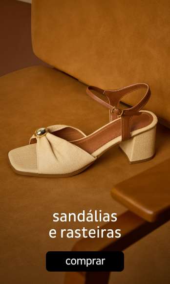 Sandálias e Rasteiras