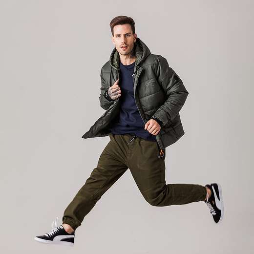 Jaqueta Puffer Masculina Street Rock e Soda