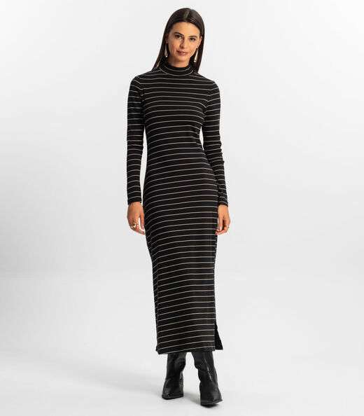 Image_Vestido Midi Feminino Rovitex Preto