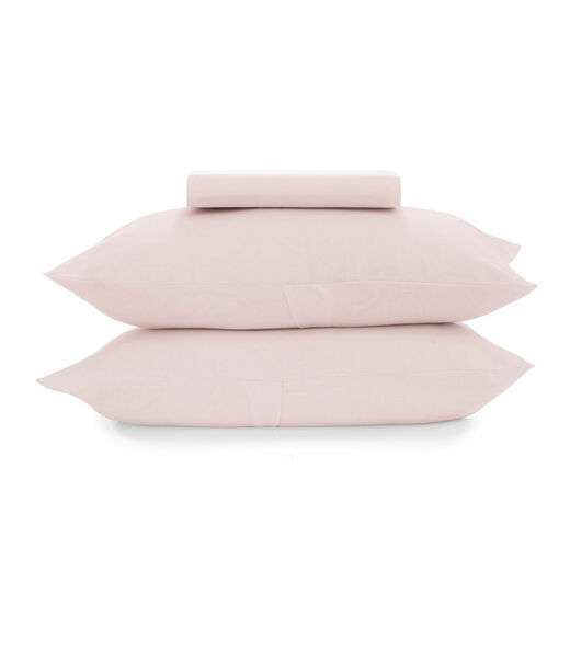 Jogo de Cama King Malha Fio Penteado Altenburg Rosa