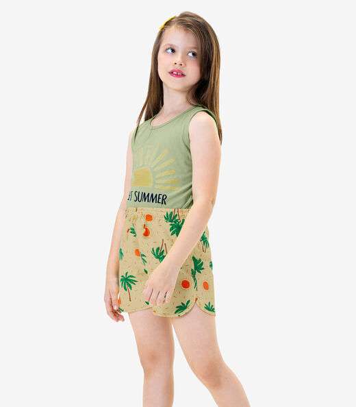 Image_Conjunto Infantil Feminino Summer Rovitex Kids Verde