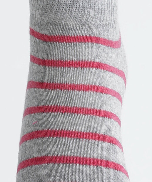 Kit 5 Pares Meias Soquete Feminina Estampadas Marisa