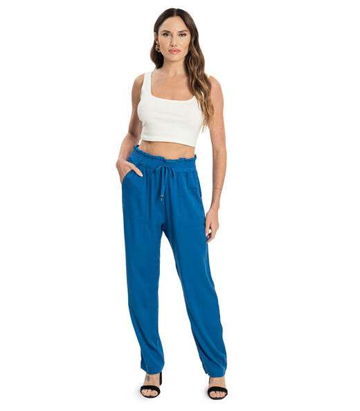 Top Cropped Ribana Básico Rovitex Branco