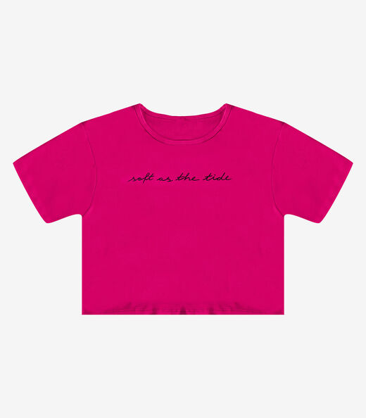 Blusa Feminina em Molecotton Viscose Infinita Cor Rosa