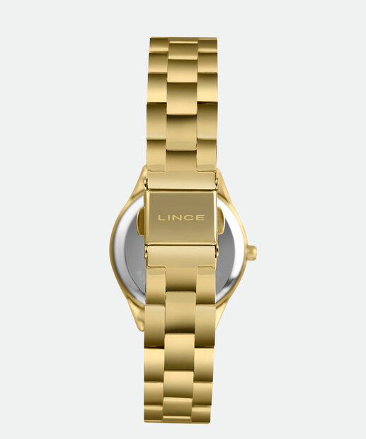 Kit Relógio Feminino Lince LRGH002L30 KAFSS2KX Dourado