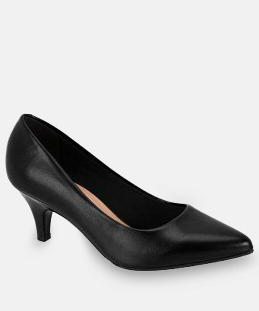 Image_Scarpin Feminino Bico Fino Verniz Beira Rio Preto
