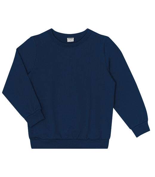 Image_Blusão Infantil Moletom Básico Rovitex Kids Azul