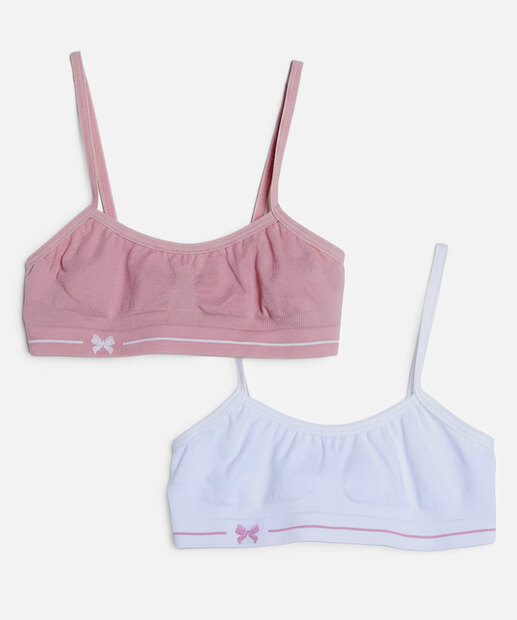 Image_Kit 2 Sutiãs Infantil Juvenil Top DelRio Tam 10 a 16 