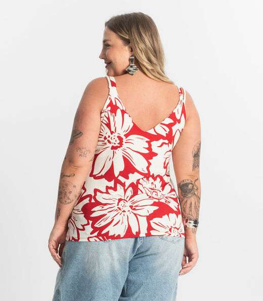 Blusa Feminina De Alça Secret Glam Vermelho