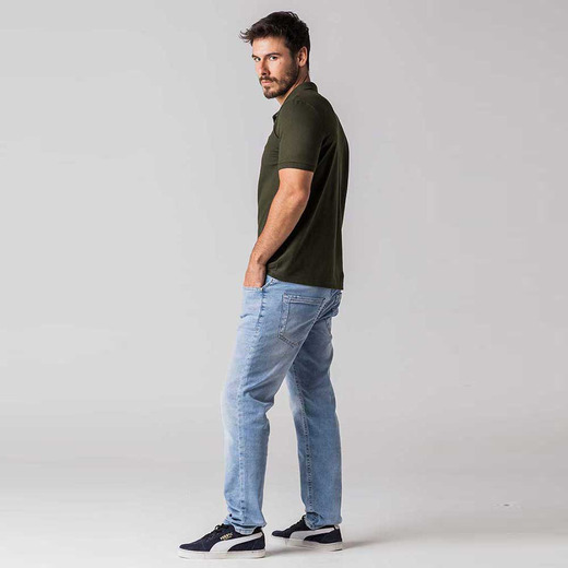 Camisa Polo Masculina Rock e Soda