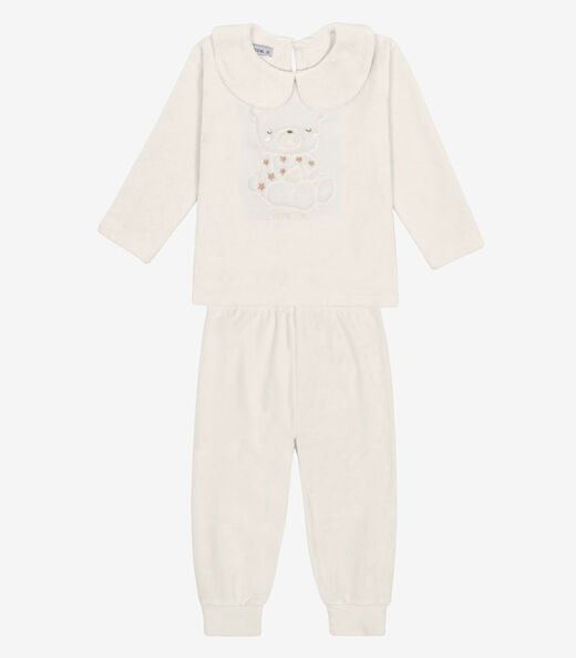 Image_Conjunto Blusa com Calça Feminino Trick Nick Bege