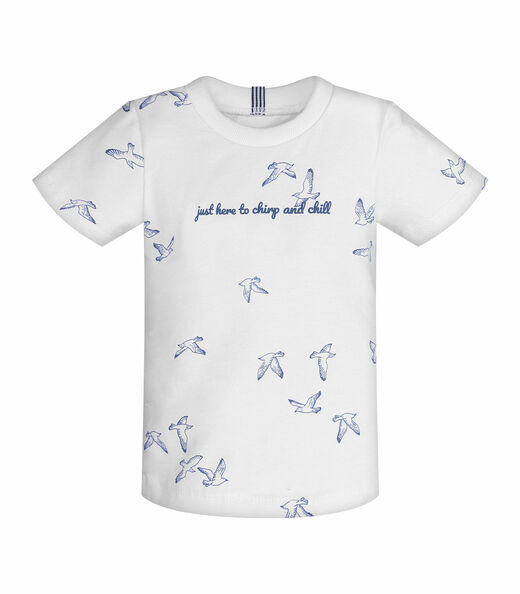 Conjunto Infantil Camiseta Com Bermuda Trick Nick Branco
