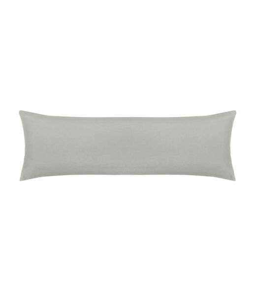 Fronha Body Pillow Toque Acetinado Altenburg Cinza