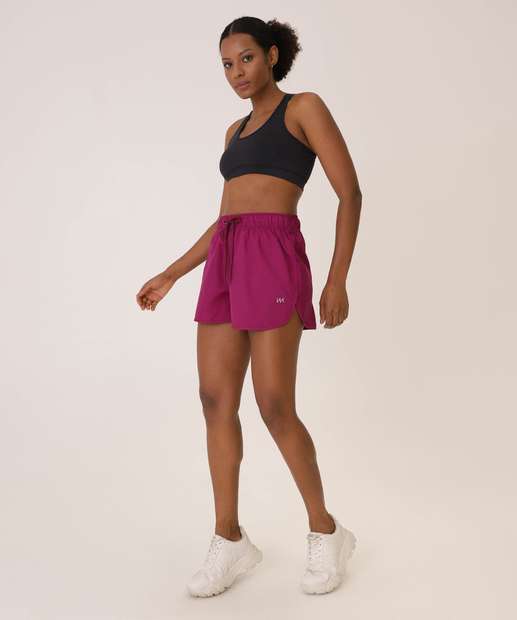 Short Feminino Fitness Amarração Marisa