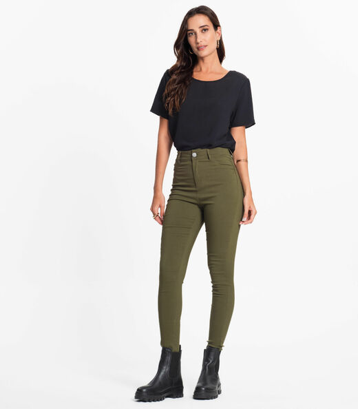 Calça Feminina Bengaline Endless Verde