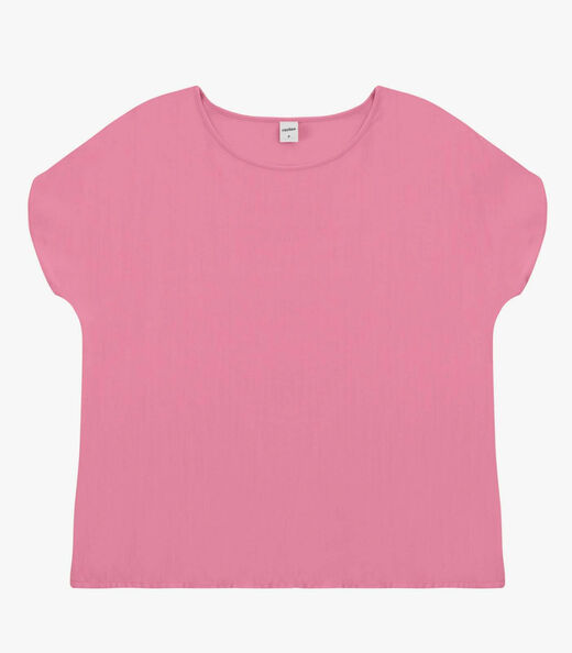 Image_Blusa Feminina Tecido de Viscose Rovitex Rosa