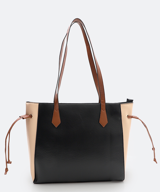 Bolsa De Ombro Tote Feminina Marisa Preto