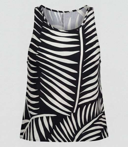 Regata Feminina Em Viscose Infinita Cor Bege