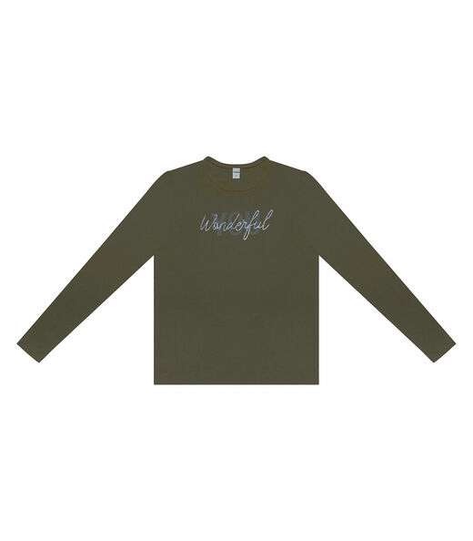 Blusa Manga Longa Feminina Rovitex Verde