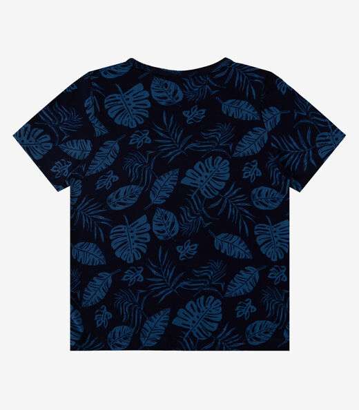 Camiseta Infantil Masculina Infinita Cor Azul