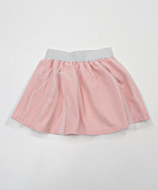 Conjunto Infantil Tule Cachorros Marisa Tam 4 a 10 Rosa