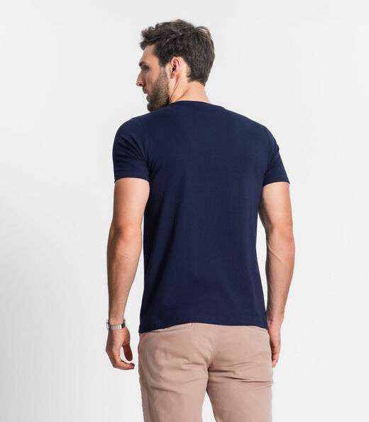 Camiseta Masculina Diametro Azul