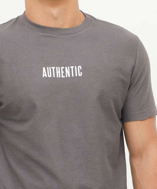 Camiseta Masculina Textura Manga Curta MR