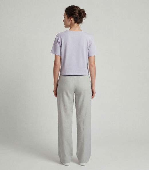 Blusa Feminina em Molecotton Viscose Infinita Cor Bege