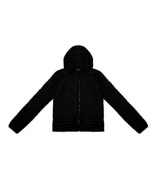 Jaqueta Feminina Com Capuz Rovitex Preto