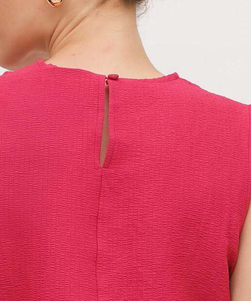 Blusa Regata Feminina Alças Largas Marisa Rosa